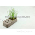 USB HUB with Card Reader/Grass Green Life